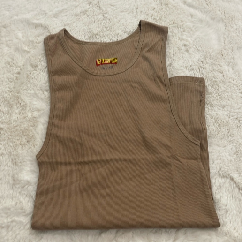 Mens long tank The Get Better Today Brand